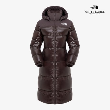 W'S NOVELTY NUPTSE DOWN COAT (RDS) BROWN NJ1DQ90K