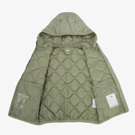 K'S MILO HEAT HOODIE GREEN NJ3NR55T