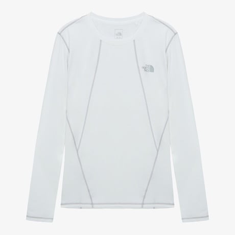 VANE L/S R/TEE WHITE NT7TS07B