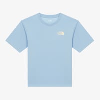 K'S HIKE & CAMP S/S R/TEE LIGHT BLUE NT7UR04V