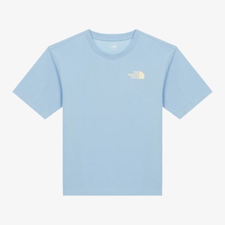 K'S HIKE & CAMP S/S R/TEE LIGHT BLUE NT7UR04V