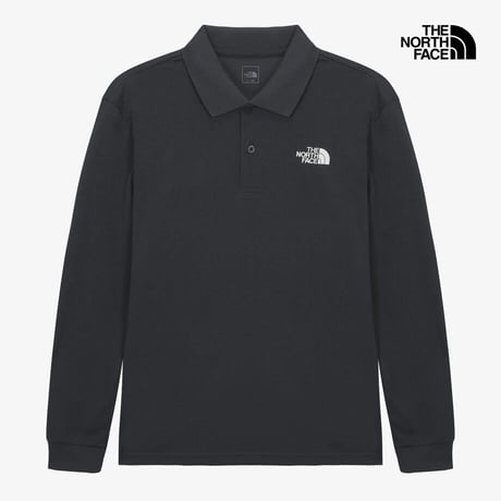 M'S CMX PRIME L/S POLO METAL GRAY NT7QS00B