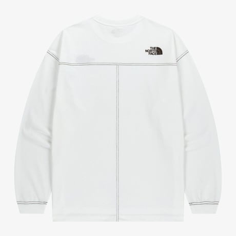 ESSENTIAL L/S R/TEE WHITE NT7TR54K