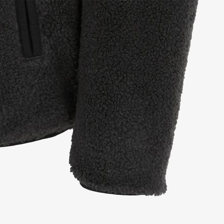TEDDY FLEECE CARDIGAN CHARCOAL NJ4FR57A