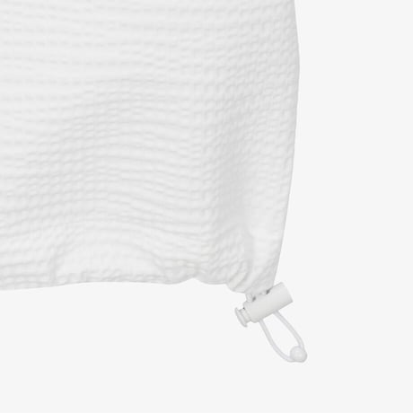W'S WAFFLE S/S POLO WHITE NT7PS43C