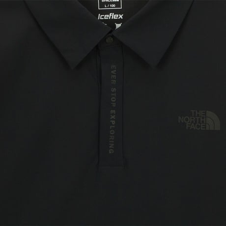M'S ICE GREEN S/S POLO BLACK NT7PS02A