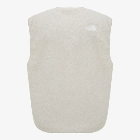 TEDDY FLEECE VEST CREAM BEIGE NV4FR57C