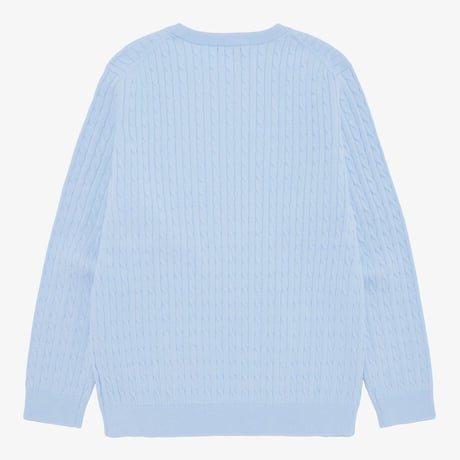 M'S HOLIDAY SWEATER LIGHT BLUE NT7AR00C