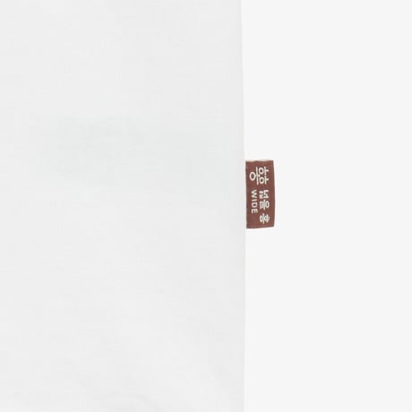 HANGEUL S/S R/TEE WHITE 2 NT7UT96H