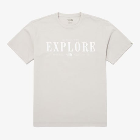 EXPLORE S/S R/TEE WHITE SAND NT7UQ06L
