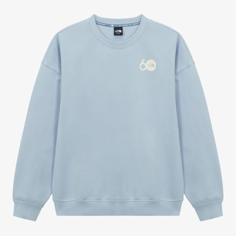TNF 60TH ANNIVERSARY SWEATSHIRTS MILKY BLUE NM5MS55B