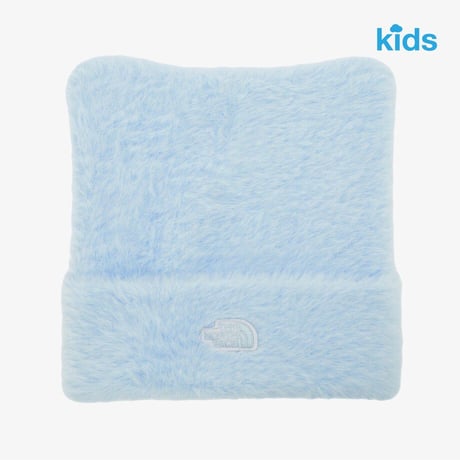 K'S MELLY FUR BEANIE SKY BLUE NE3BR55T