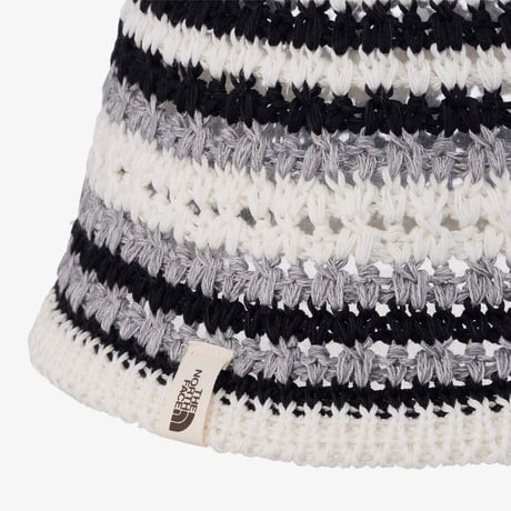 W CROCHET BUCKET HAT BLACK NE3HR03J