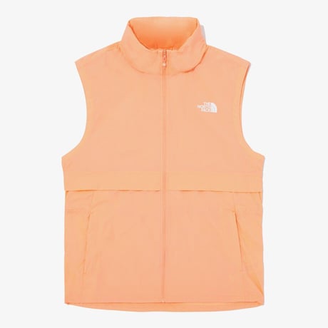 W'S AIRY LONG VEST CORAL NV5VQ30A