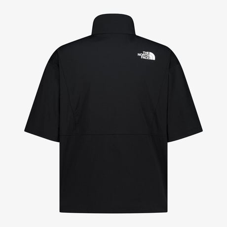 EIRA S/S ZIP UP BLACK NT7KR01J