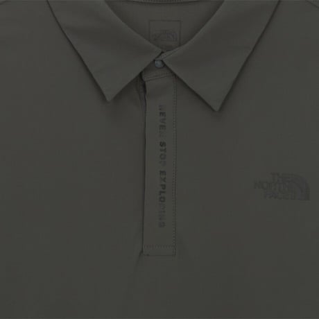 M'S ICE GREEN S/S POLO CHARCOAL GREY NT7PR01C