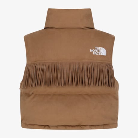 W'S SUEDE NUPTSE VEST (RDS) CAMEL NV1DR82K