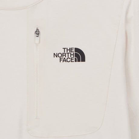 W'S KINDLE L/S R/TEE IVORY NT7TS80B