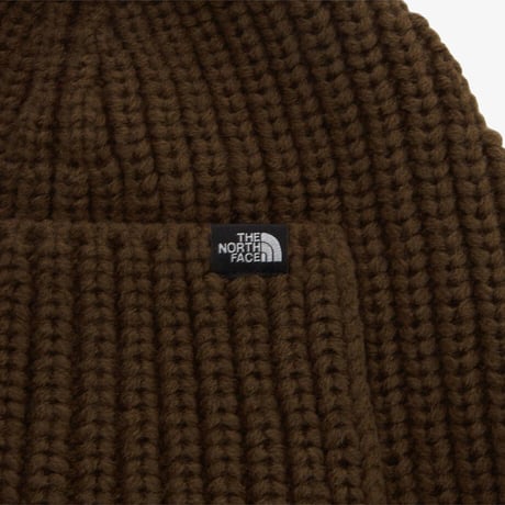 W KNIT EARMUFF BEANIE BROWN NE3BR56B