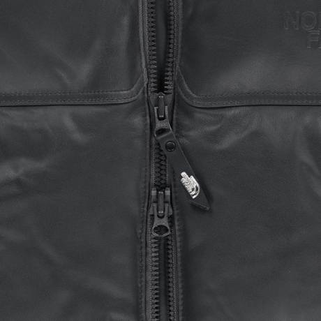 【数量限定】W'S LEATHER NUPTSE JACKET (RDS) BLACK NJ1DR89J