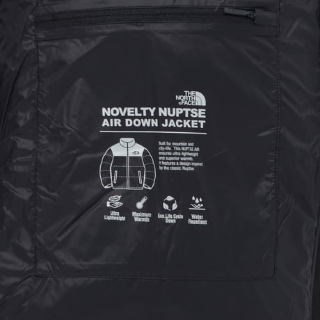 NOVELTY NUPTSE AIR RDS DOWN JACKET BLACK NJ1DQ50