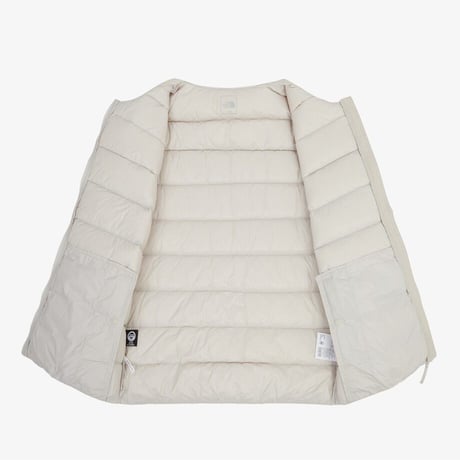 M'S POPLAR DOWN JACKET (RDS) WHITE SAND NJ1DR00C