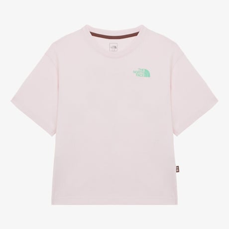 W'S HANGEUL S/S R/TEE LIGHT PINK NT7US55D