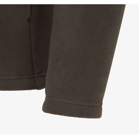 M'S FURRY FLEECE JACKET BROWN NJ4FR50D