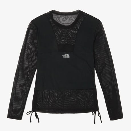 W'S NETTY L/S RASHGUARD BLACK NT7TS33A