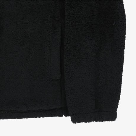 COMFY ALPHA FLEECE ZIP UP BLACK NJ4FS50J