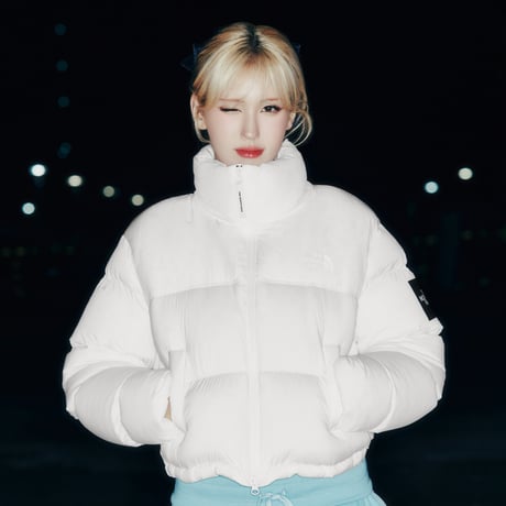 W'S SUPERFLEX NUPTSE DOWN JACKET (RDS) CREAM NJ1DQ92K