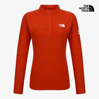 【SUMMIT SERIES】EIGER L/S ZIP TEE RED NT7LS00D