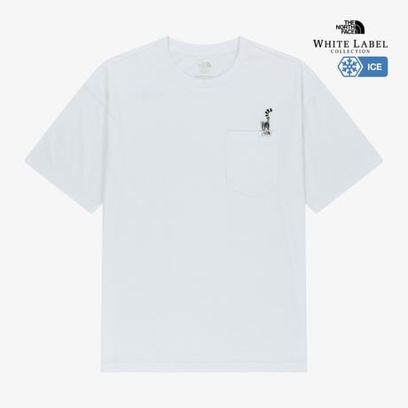 FABLE POCKET S/S R/TEE WHITE NT7US26J