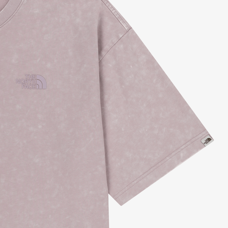 OVEREDGE S/S R/TEE PALE PINK NT7US17L | THE NOR