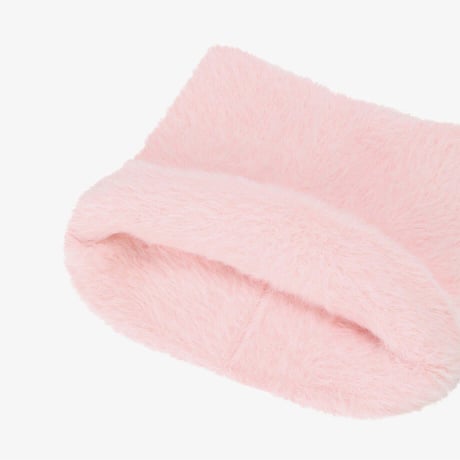 K'S MELLY FUR BEANIE LIGHT PINK NE3BS52R