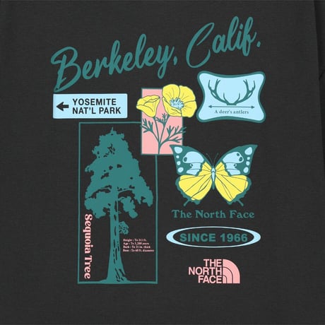 BERKELEY S/S R/TEE DARK GRAY NT7US12L