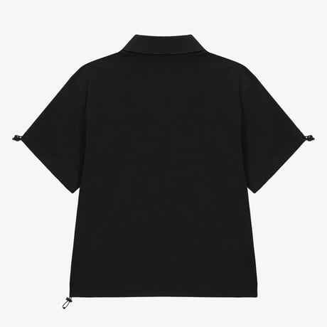 W'S FROST S/S POLO BLACK NT7PS45A