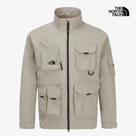 M'S VESTI JACKET BEIGE NJ3BR04C