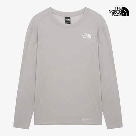M'S SHADOW L/S R/TEE WARM GRAY NT7TR11B
