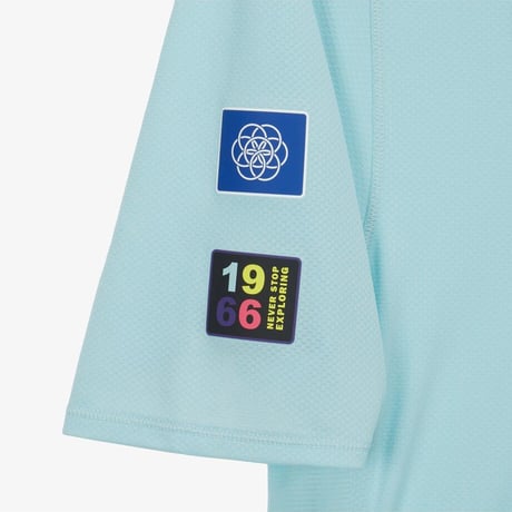 【SUMMIT SERIES】W SUMMIT HIGH TRAIL SS - GRAPHIC PASTEL BLUE NT7US99A