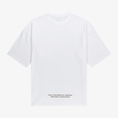 POCKET S/S R/TEE WHITE NT7US01K