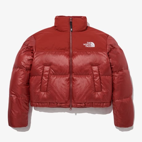 W'S NOVELTY NUPTSE RDS DOWN JACKET DARK RED NJ1DP85M