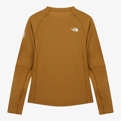 【SUMMIT SERIES】SUMMIT FORAKER L/S R/TEE GOLD YELLOW NT7TS98B