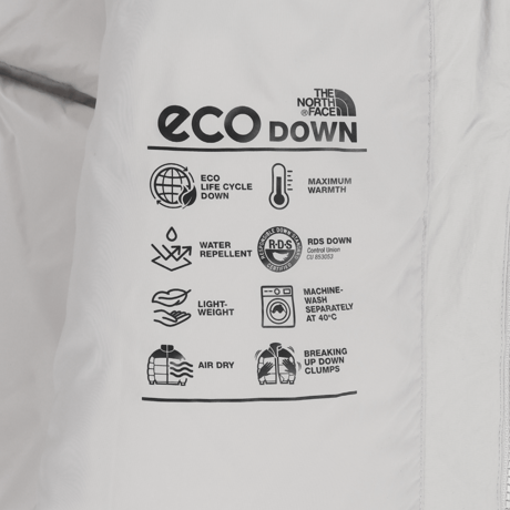 NEOPUFFY DOWN JACKET (RDS) WHITE SAND NJ1DR53L