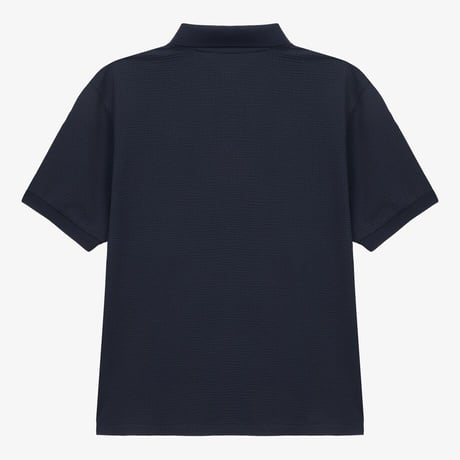 M'S WAFFLE S/S POLO NAVY NT7PS13C