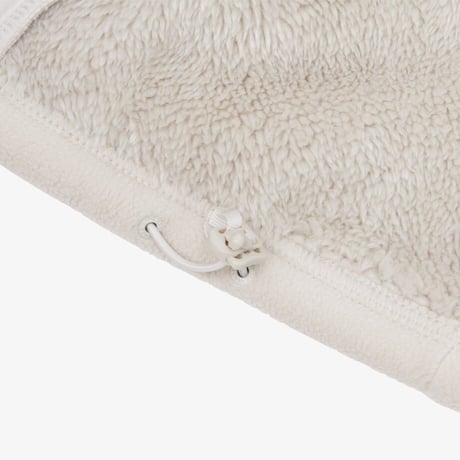 W'S FURRY FLEECE JACKET SAND SHELL NJ4FS82B