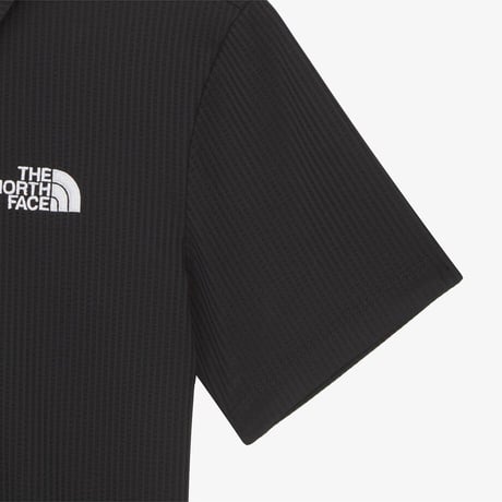 W'S SWING S/S POLO BLACK NT7PR37A