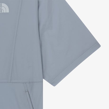 EIRA S/S ZIP UP LIGHT BLUE NT7KR01M