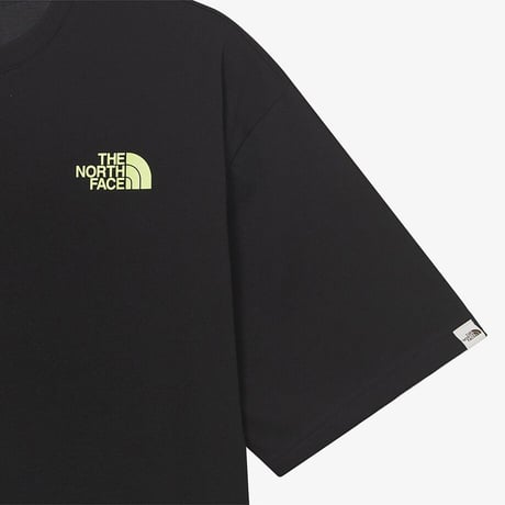HALF DOME S/S R/TEE BLACK NT7UR07J