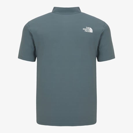 M'S ICE FLEX S/S ZIP TEE SMOKE BLUE NT7KS00B
